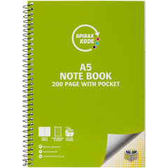 Coloured Cover Spiral Notebooks