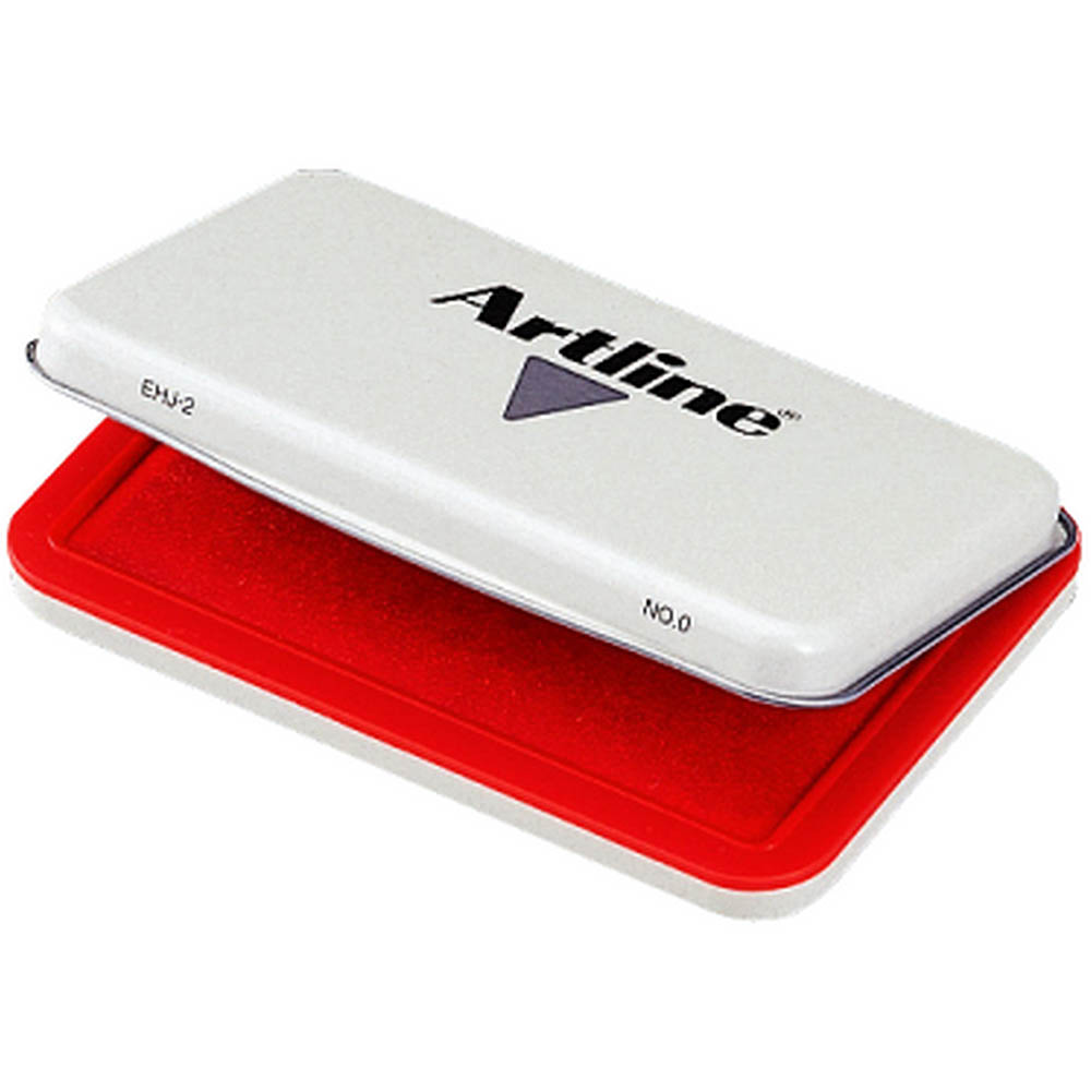ARTLINE EHJ2 STAMP PAD 56 X 90MM RED