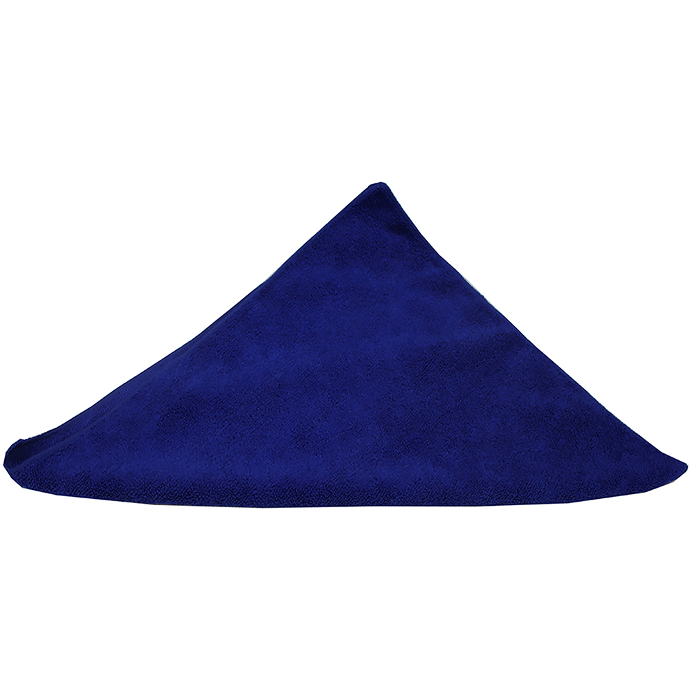 CLEANLINK MICROFIBRE CLEANING CLOTH 400 X 400MM BLUE