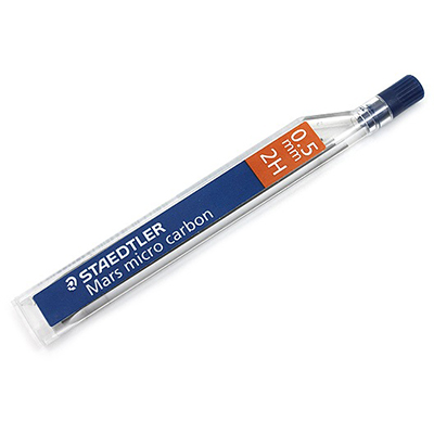 STAEDTLER PENCIL LEAD MARS MICRO 05mm 2H