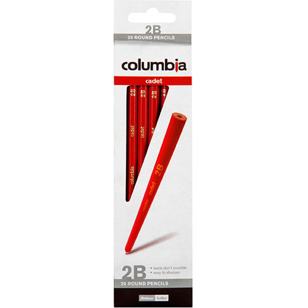 COLUMBIA CADET LEAD PENCIL ROUND 2B