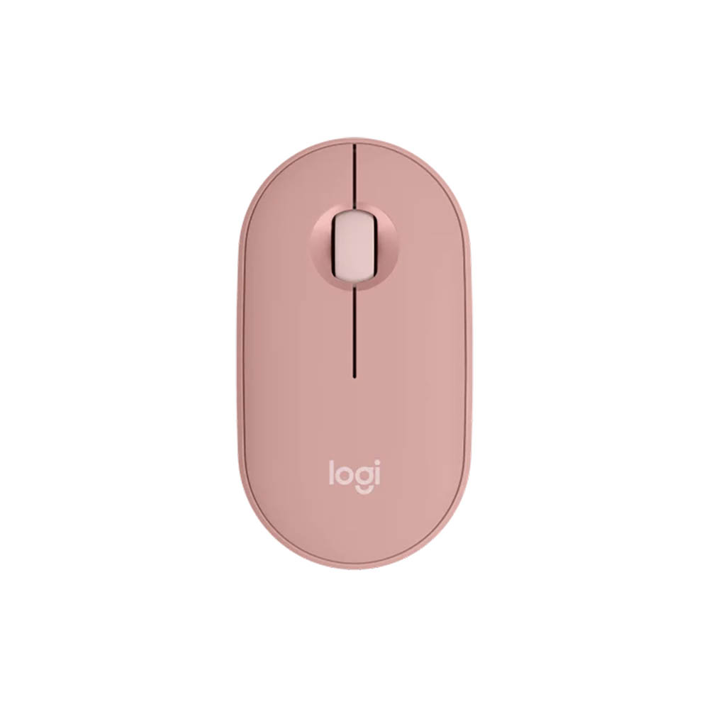 LOGITECH M350S BLUETOOTH MOUSE PEBBLE 2 TONAL ROSE