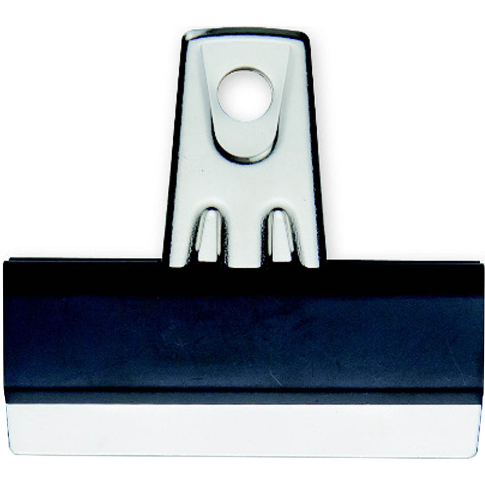 ESSELTE BULLDOG CLIP 70MM BLACKSILVER