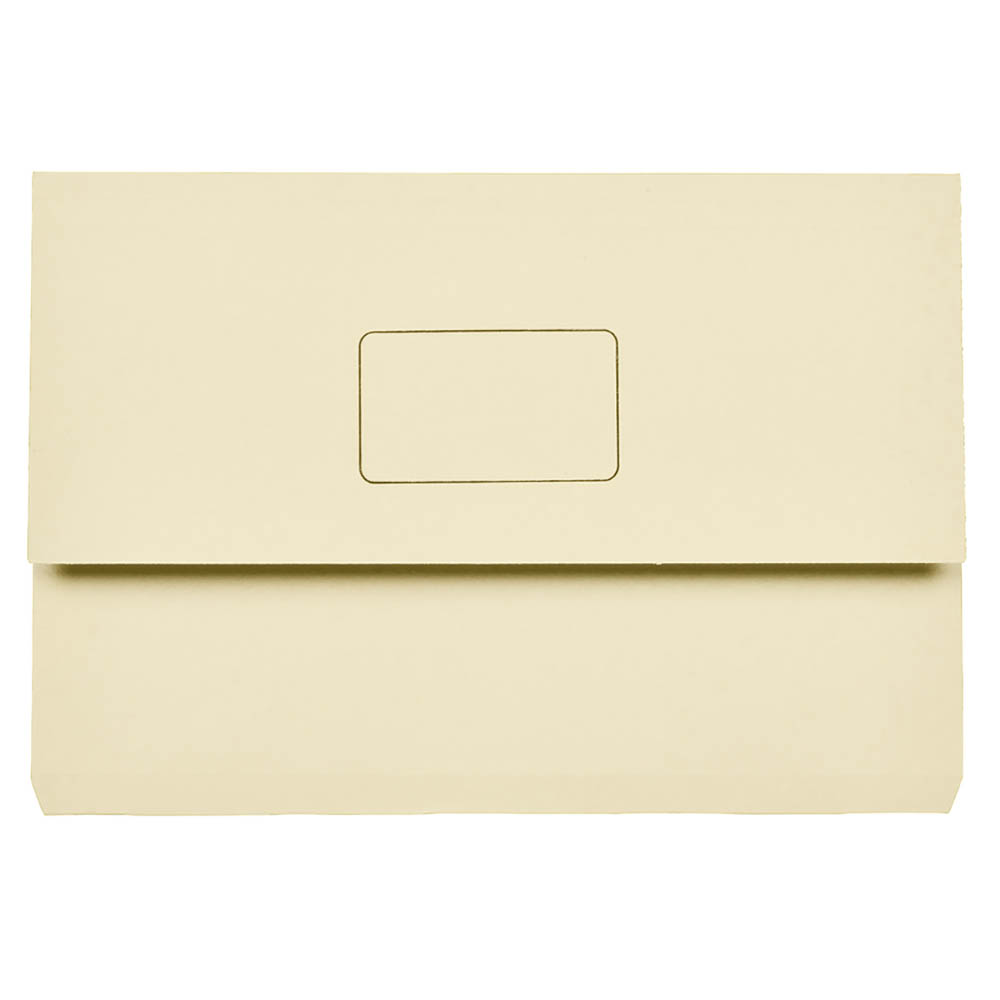 MARBIG SLIMPICK DOCUMENT WALLET FOOLSCAP LIGHT BUFF