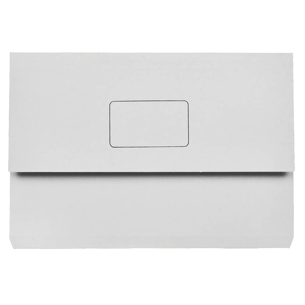 MARBIG SLIMPICK DOCUMENT WALLET FOOLSCAP GREY