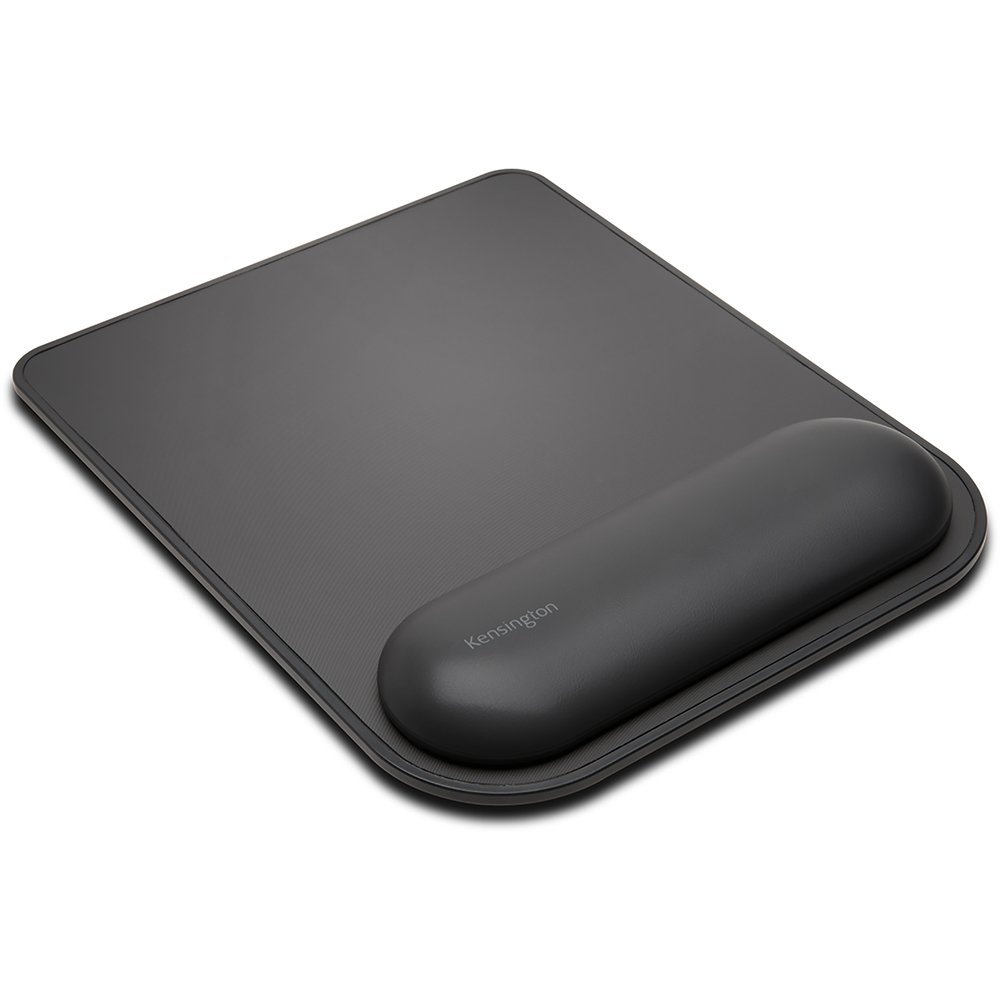 KENSINGTON ERGOSOFT WRIST REST MOUSE PAD BLACK
