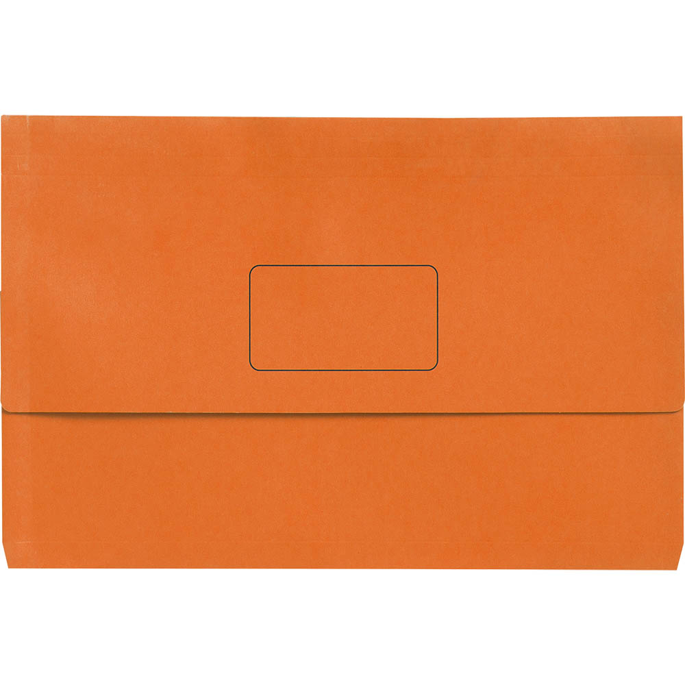 PICTOR MANILLA DOCUMENT WALLET FOOLSCAP ORANGE