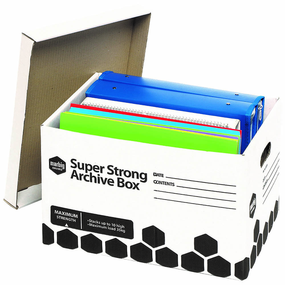 MARBIG SUPER STRONG ARCHIVE BOX 420 X 320 X 260MM