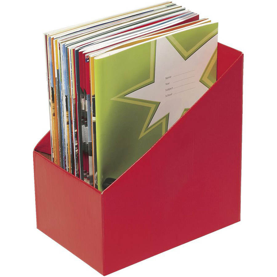 MARBIG MAGAZINE HOLDER LARGE RED