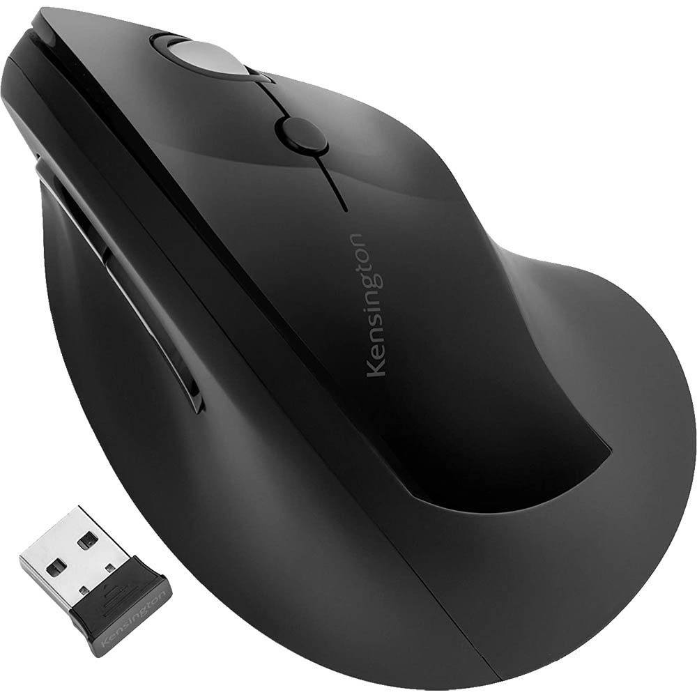 KENSINGTON PRO FIT VERTICAL MOUSE WIRELESS BLACK
