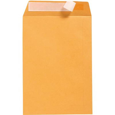 CUMBERLAND ENVELOPES POCKET PLAINFACE STRIP SEAL 100GSM 380 X 255MM GOLD BOX 250