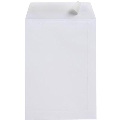 CUMBERLAND C3 ENVELOPES POCKET PLAINFACE STRIP SEAL 100GSM 458 X 324MM WHITE BOX 250