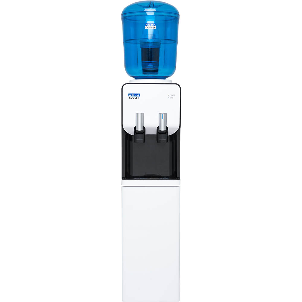 ODYSSEY BOTTLE WATER COOLER ECO PACKAGE WHITE  INCLUDES COOLER AND REFILLABLE WATER BOTTLE