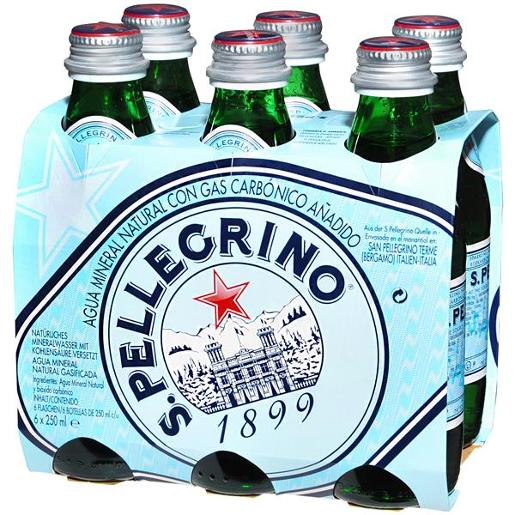SAN PELLEGRINO SPARKLING MINERAL WATER 250ml