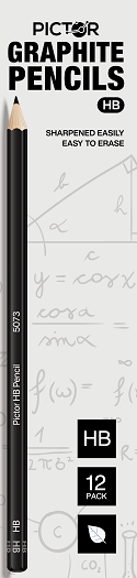 PICTOR DOMS PREMIUM GRAPHITE PENCIL BLACK HB