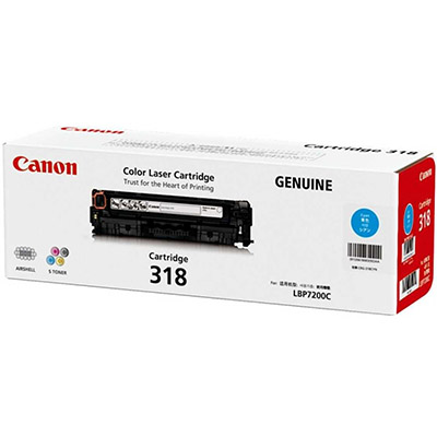 CANON CART318C TONER CARTRIDGE CYAN