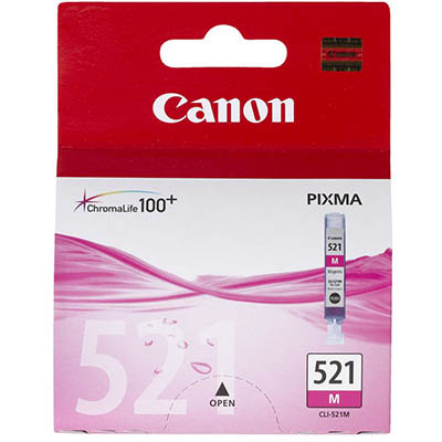 CANON CLI521M INK CARTRIDGE MAGENTA