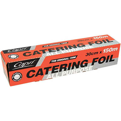 CAPRI ALL PURPOSE ALUMINIUM FOIL 300MM X 150M