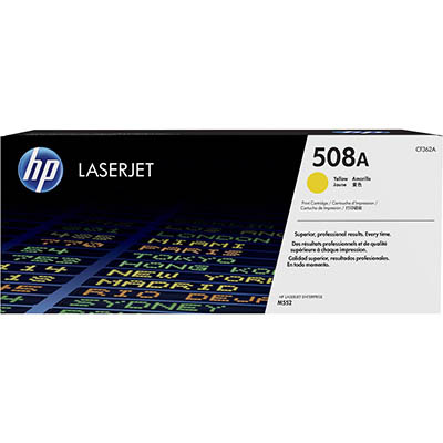 HP CF362A 508A TONER CARTRIDGE YELLOW