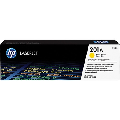 HP CF402A 201A TONER CARTRIDGE YELLOW