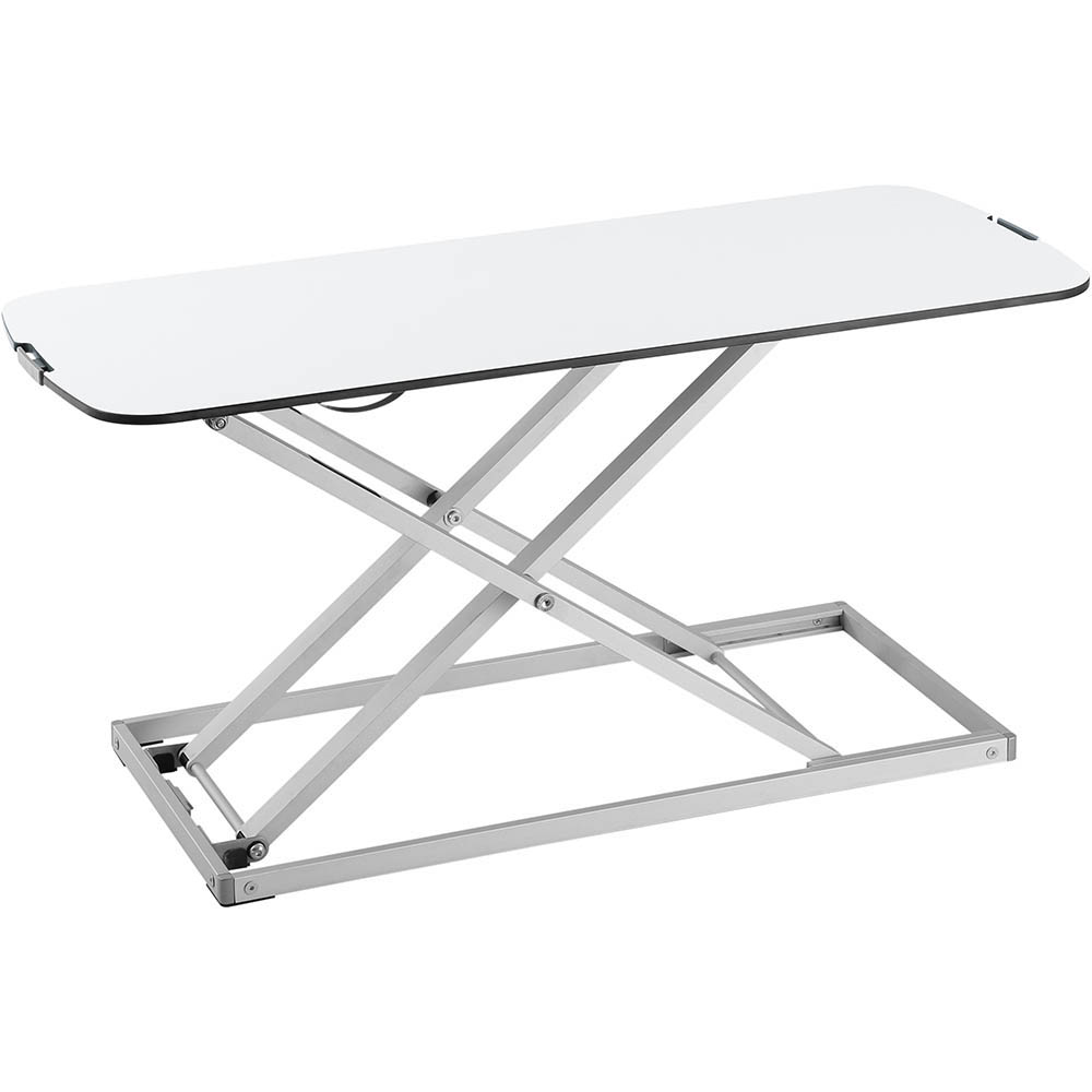 ERGOVIDA ULTRA SLIM HEIGHT ADJUSTABLE LAP TOP RISER WHITE