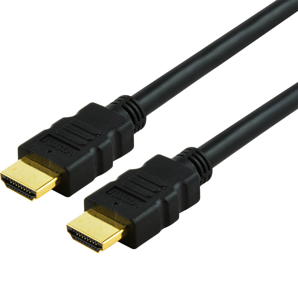 COMSOL HIGH SPEED HDMI CABLE WITH ETHERNET MALE TO MALE 1M