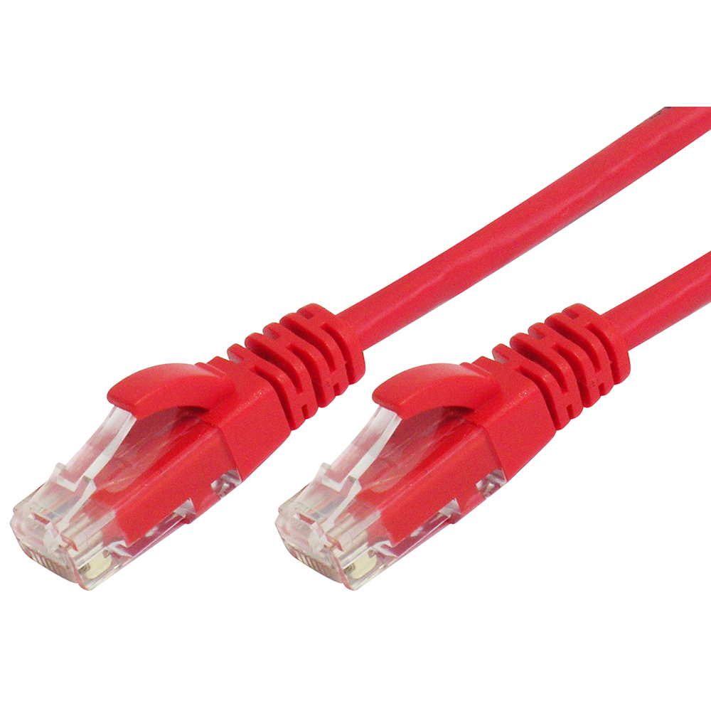 COMSOL RJ45 PATCH CABLE CAT6 3M RED