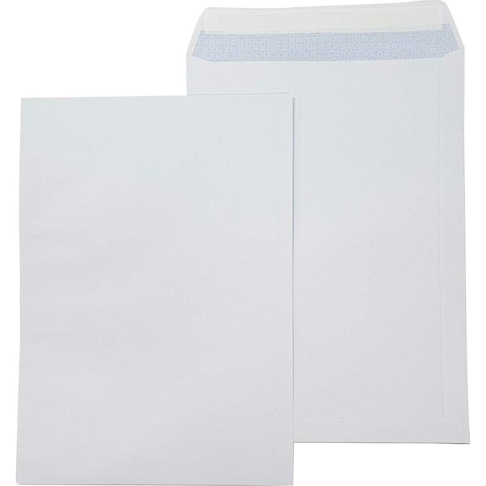 CANDIDA C4 ENVELOPES SECRETIVE POCKET PLAINFACE PEEL AND SEAL 324 X 229MM WHITE BOX 250