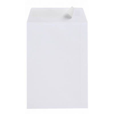 CUMBERLAND ENVELOPES POCKET PLAINFACE STRIP SEAL 100GSM 380 X 255MM WHITE BOX 250