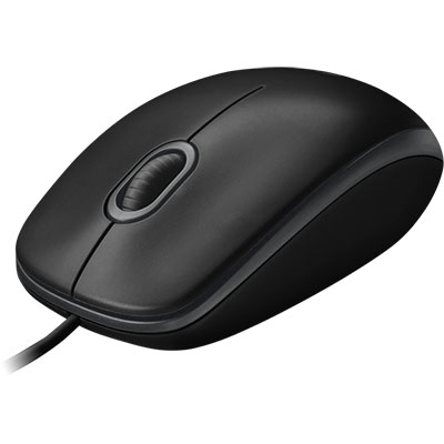 LOGITECH B100 USB MOUSE BLACK