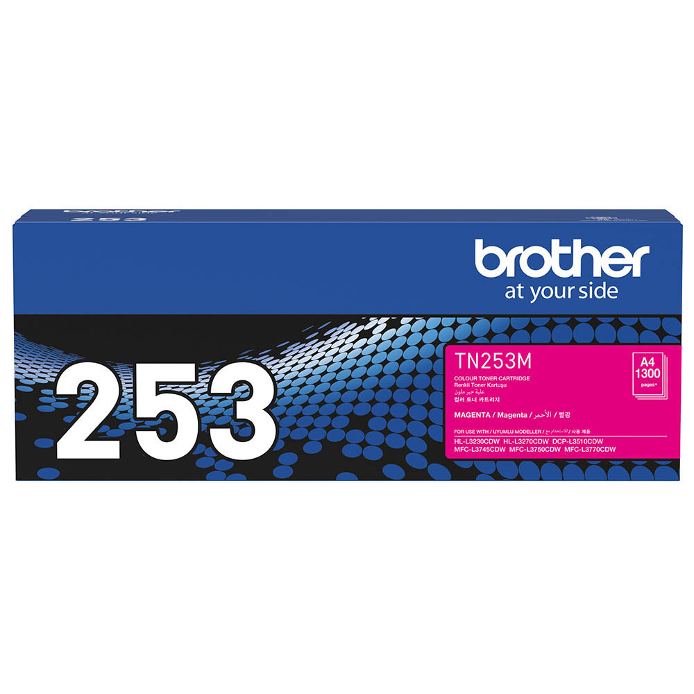 BROTHER TN253 TONER CARTRIDGE MAGENTA