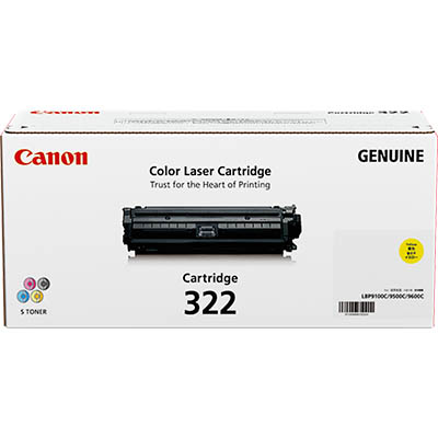 CANON CART322 TONER CARTRIDGE YELLOW