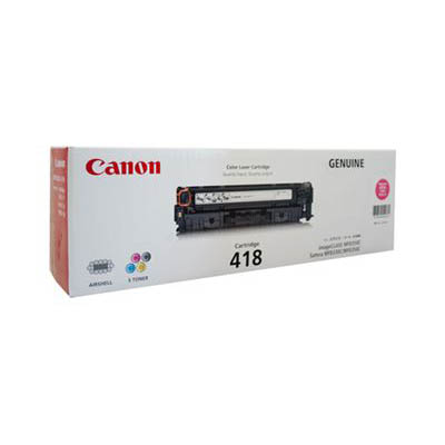 CANON CART418 TONER CARTRIDGE MAGENTA