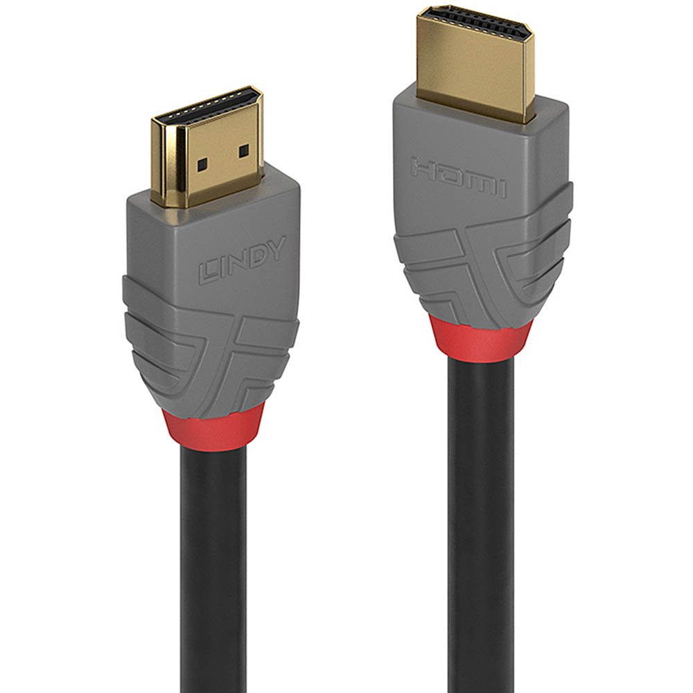 LINDY 36965 ANTHRA LINE HIGH SPEED HDMI CABLE 5M BLACK