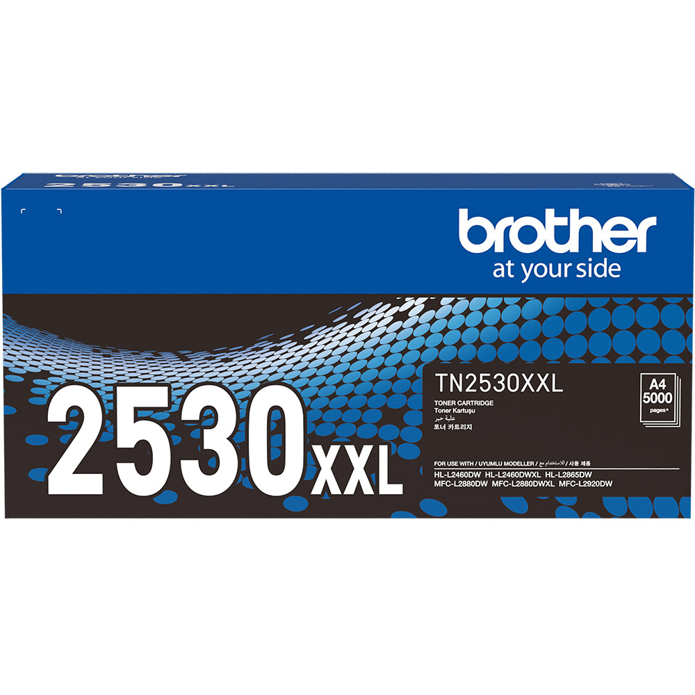 BROTHER TN2530XXL TONER CARTRIDGE SUPER HIGH YIELD BLACK