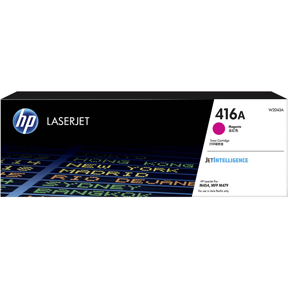 HP W2043A 416A TONER CARTRIDGE MAGENTA