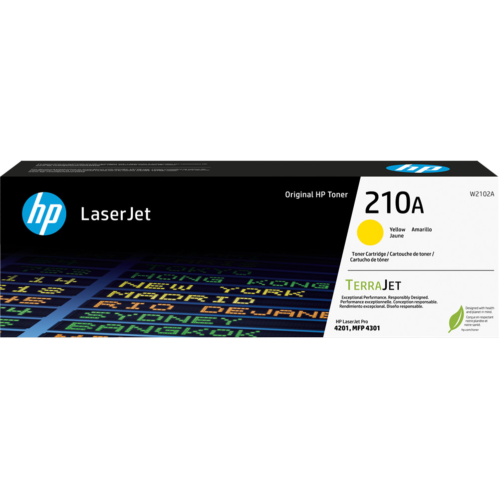 HP W2102A 210A TONER CARTRIDGE YELLOW