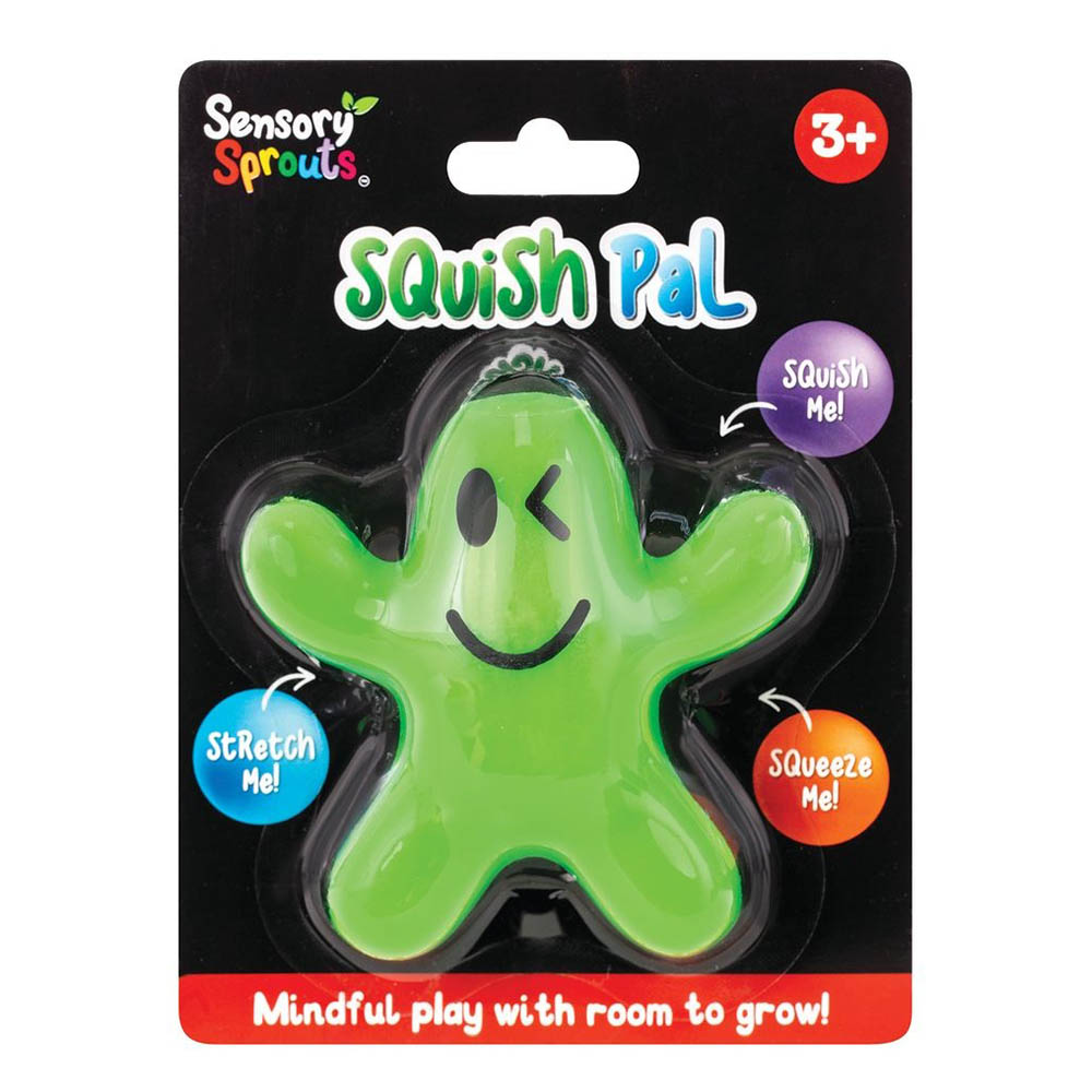 SENSORY SPROUTS SQUISH PAL GREEN