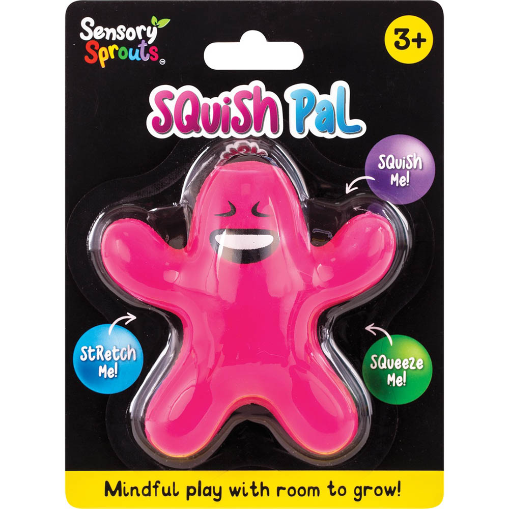 SENSORY SPROUTS SQUISH PAL PINK