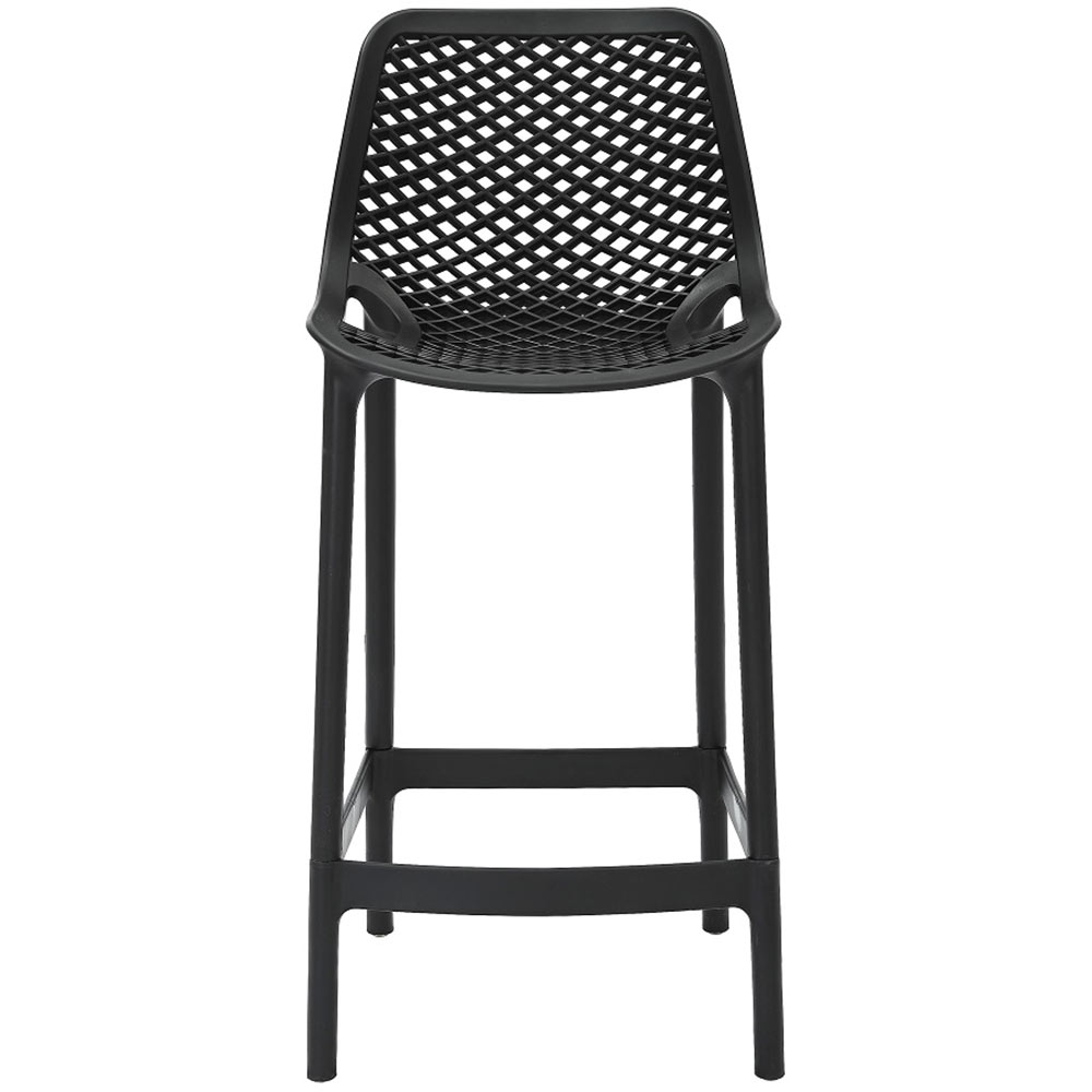 RAPIDLINE CAST HIGH STOOL 650MM BLACK