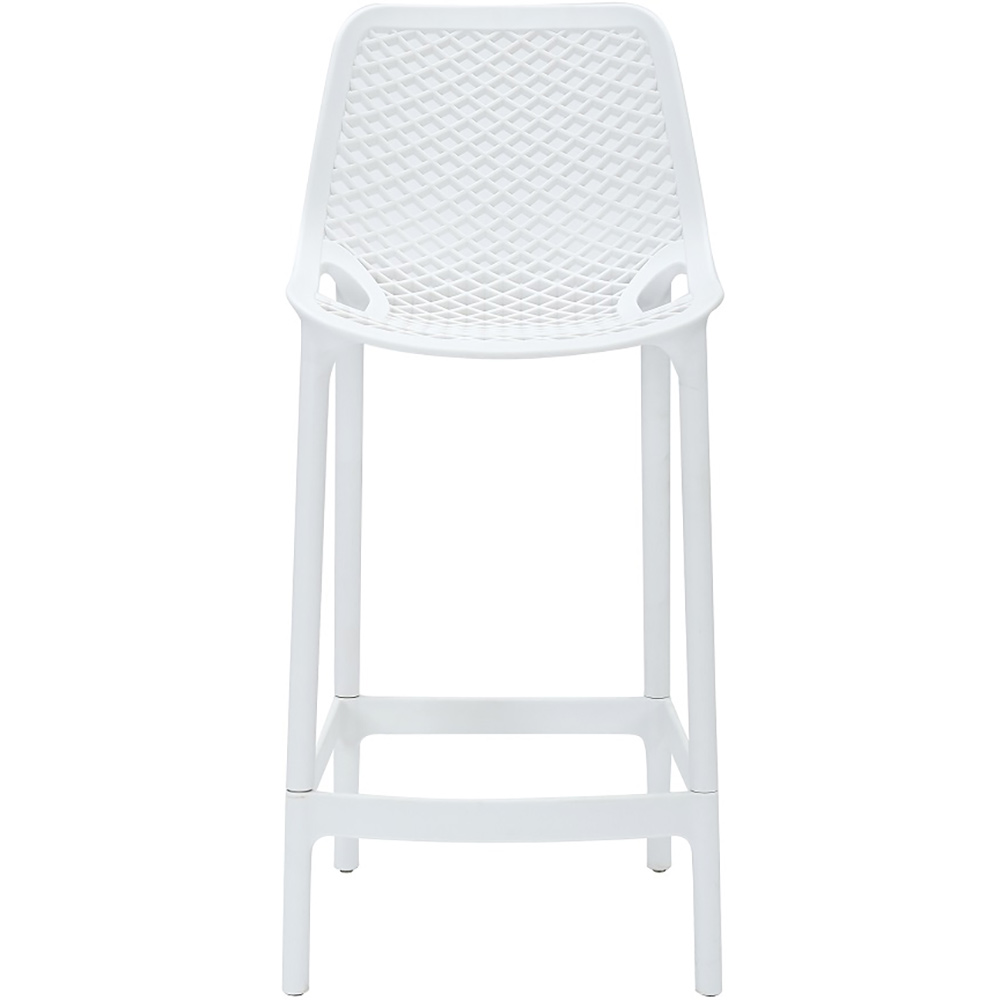 RAPIDLINE CAST HIGH STOOL 650MM WHITE