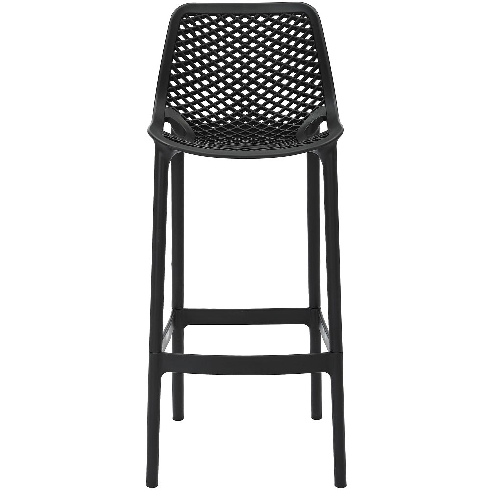 RAPIDLINE CAST HIGH STOOL 750MM BLACK