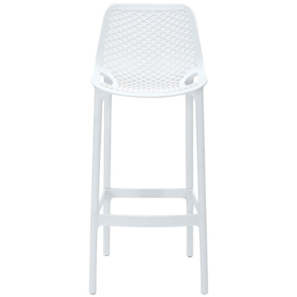 RAPIDLINE CAST HIGH STOOL 750MM WHITE