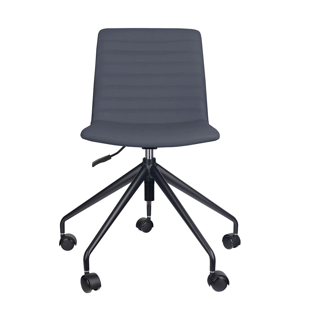 RAPIDLINE PIXEL SWIVEL 5 STAR BASE CHAIR  FRENCH NAVYBLACK