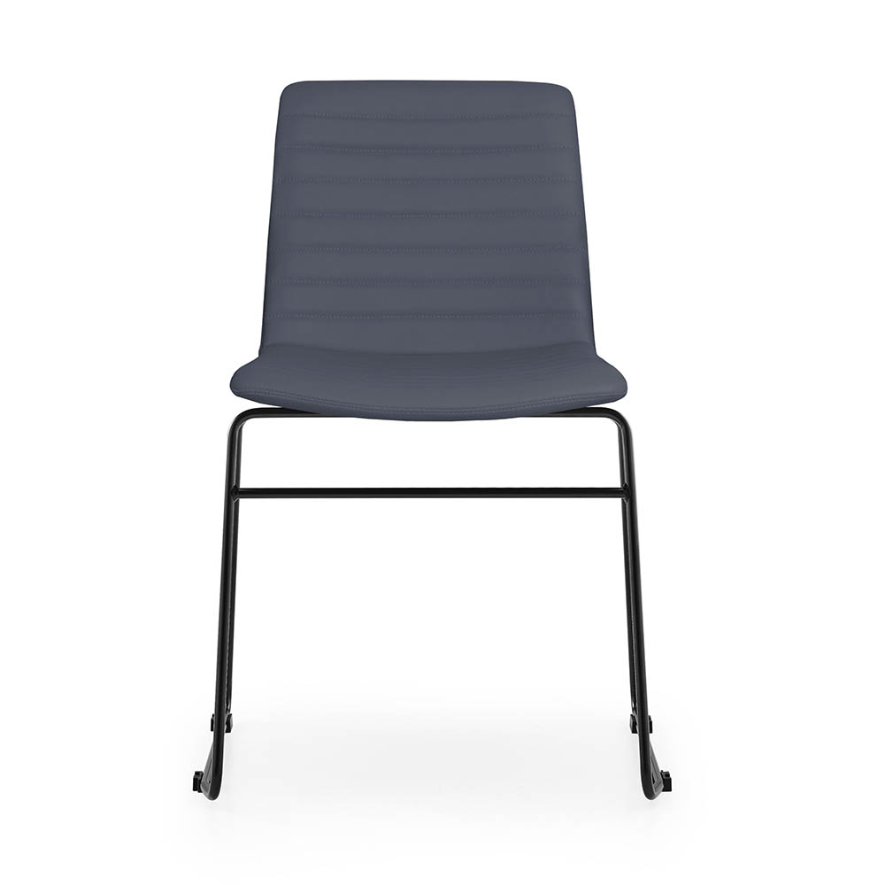 RAPIDLINE PIXEL SLED BASE CHAIR FRENCH NAVYBLACK