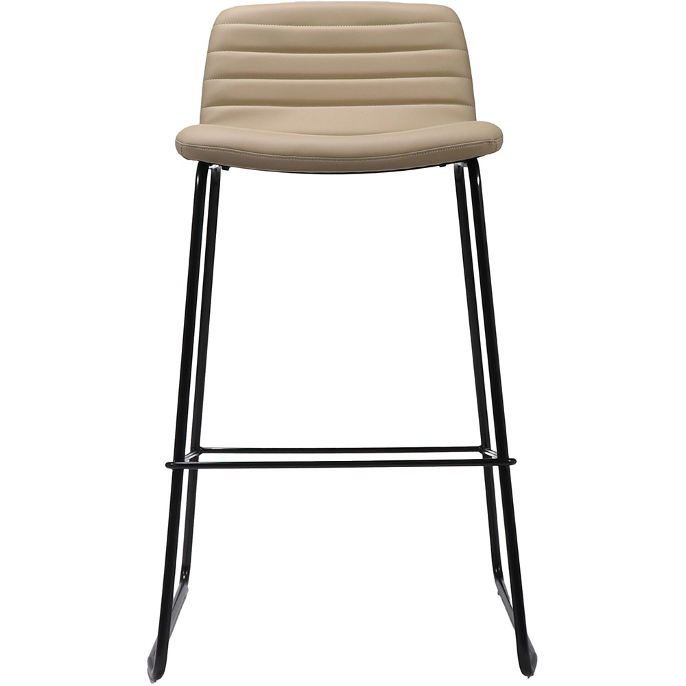 RAPIDLINE PIXEL COUNTER STOOL 630MM ALMONDBLACK
