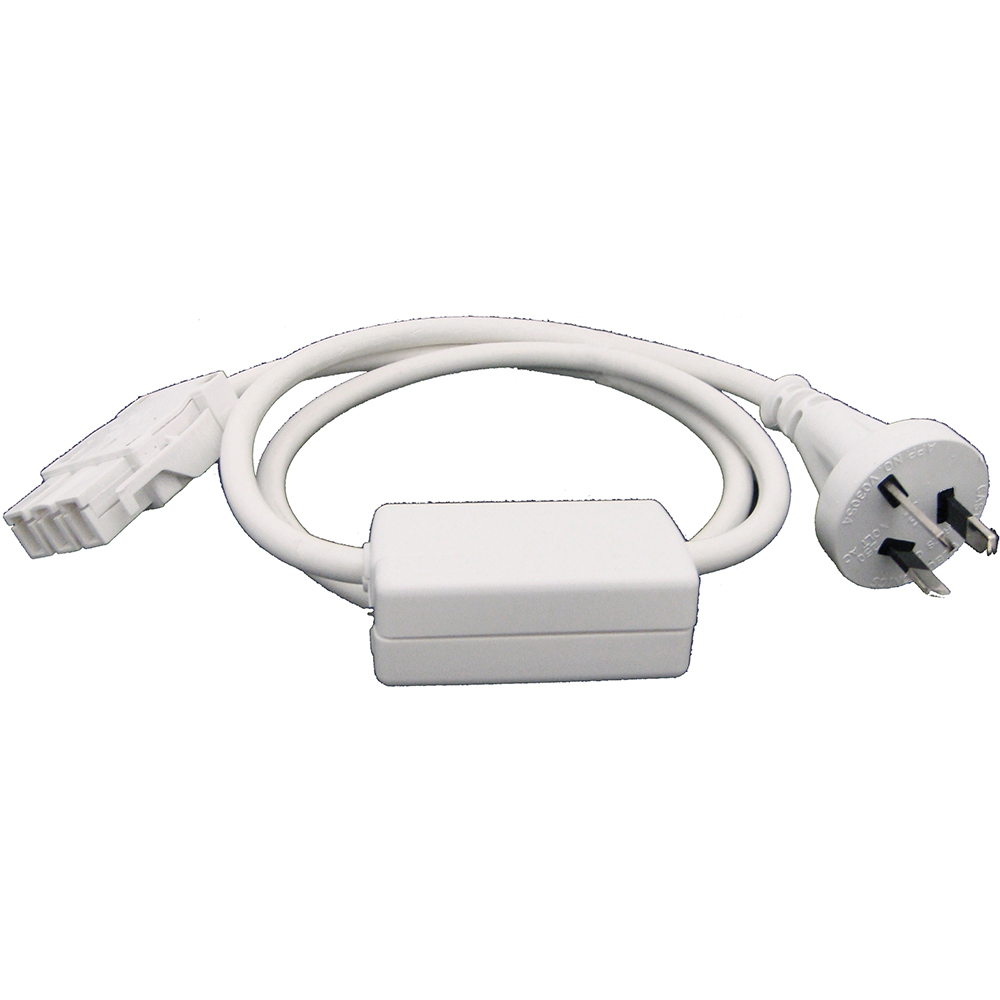 RAPIDLINE STARTER LEAD 20A 3PIN 1500MM WHITE