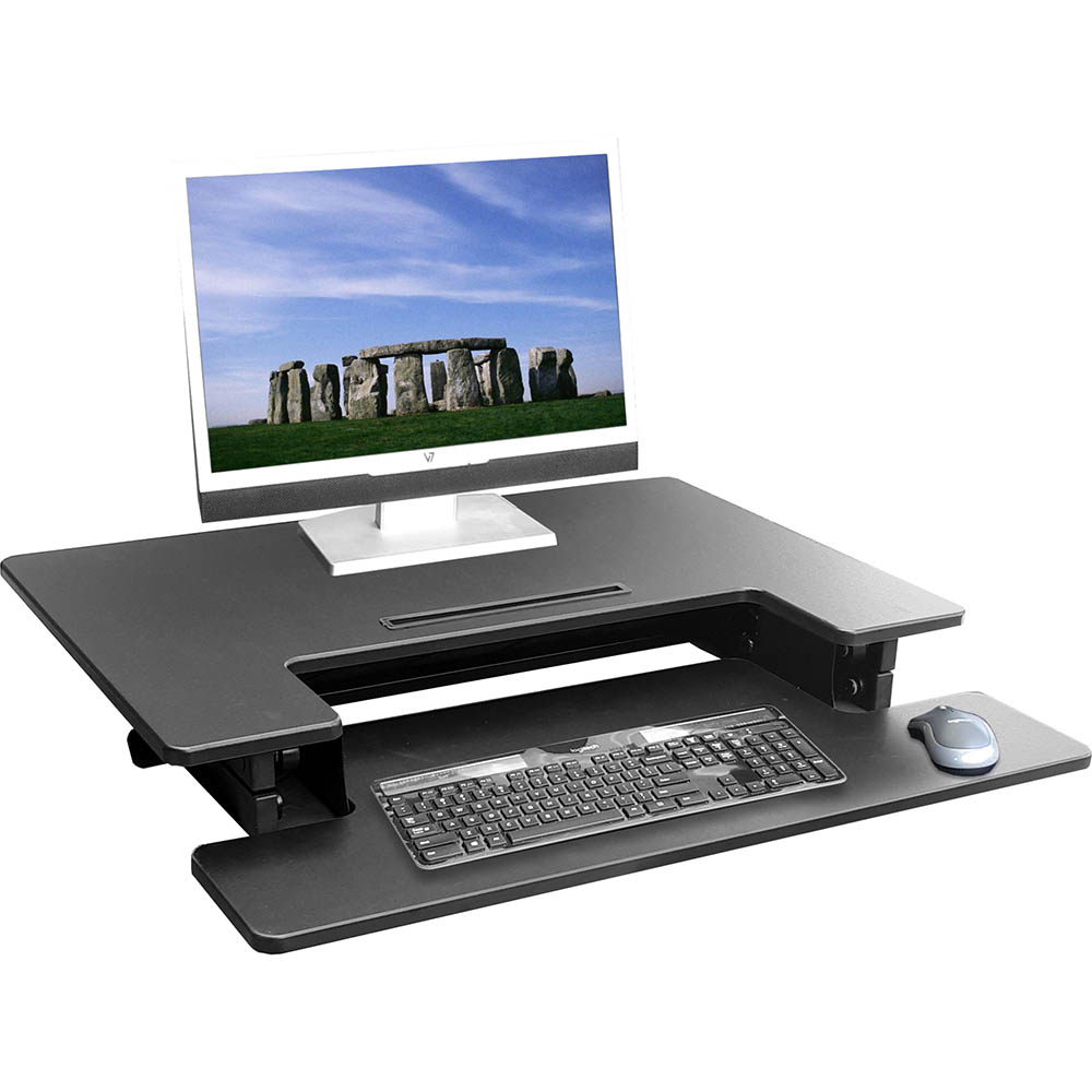 HILIFT SIT STAND WORKSTATION BLACK