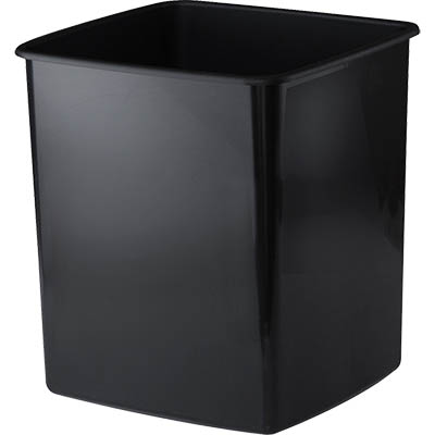 INITIATIVE TIDY BIN 15 LITRE BLACK