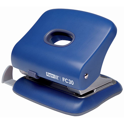 RAPID FC30 2 HOLE PUNCH BLUE